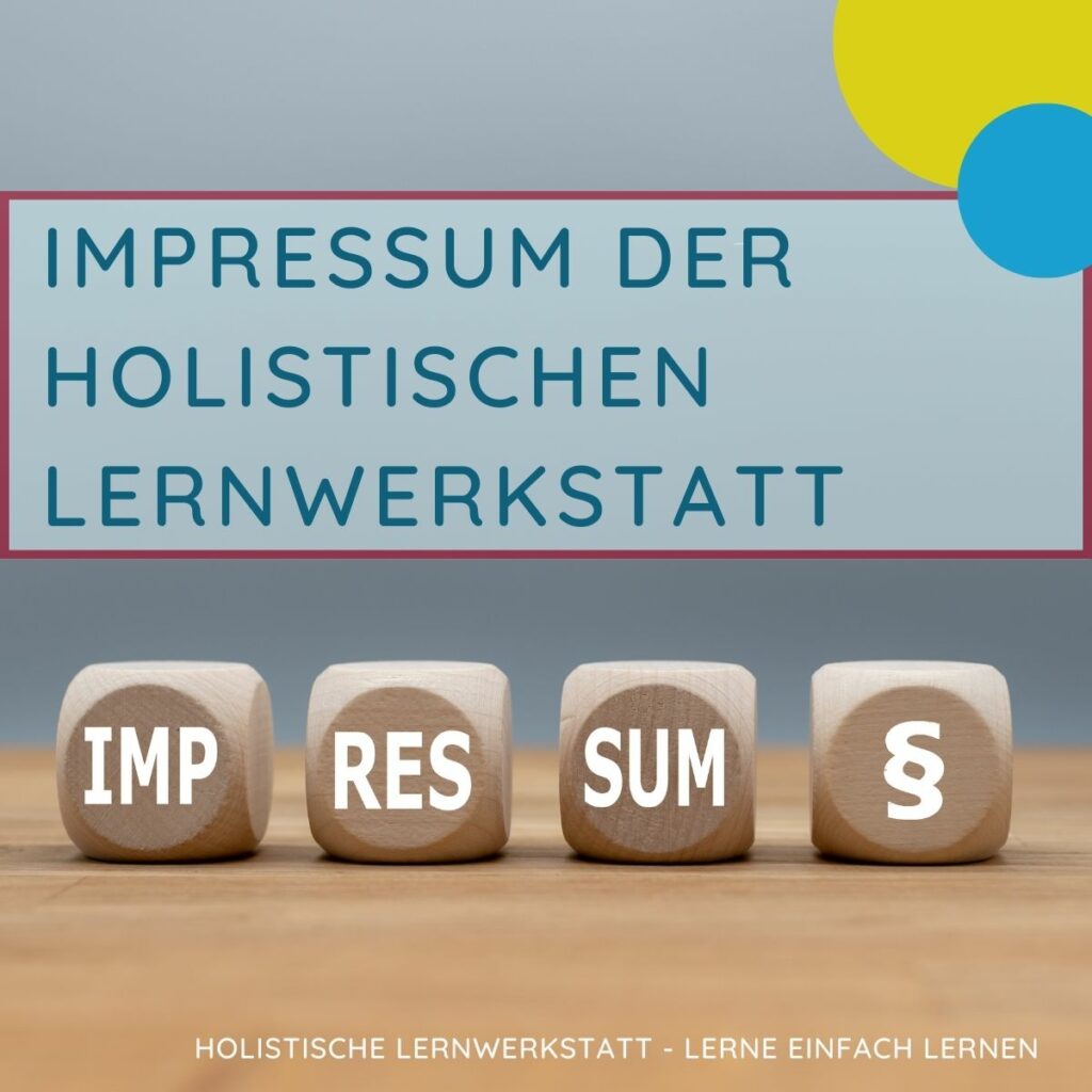 Impressum der Holistischen Lernwerkstatt