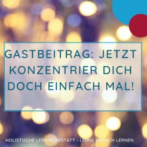 Titel - Gastbeitrag: Jetzt konzentrier dich doch einfach mal; Inhalt - verschwommene Lichter